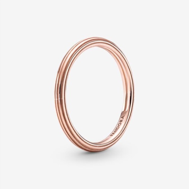 Pandora Me Chained Hearts Ring Set