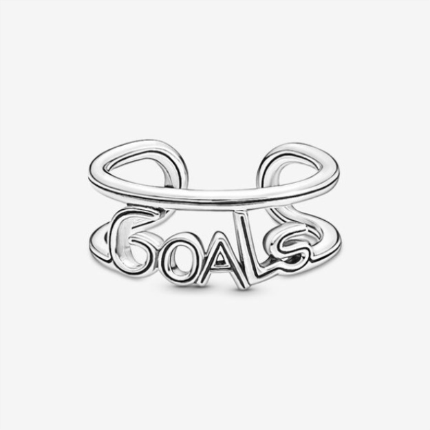 Pandora Me Goals Open Ring