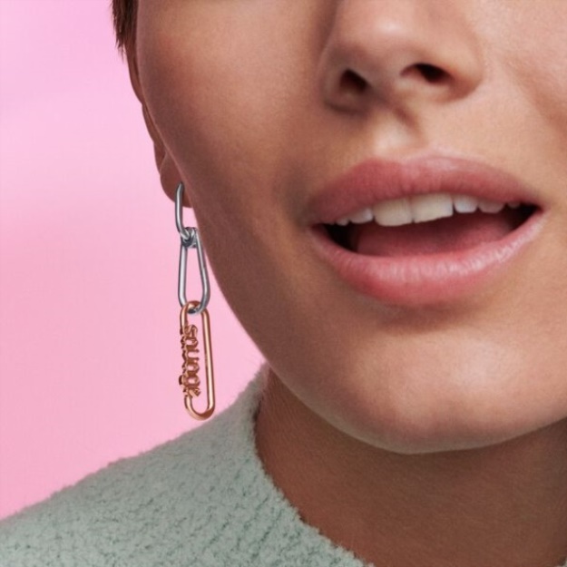 Pandora Me Hoop Link Earring Set