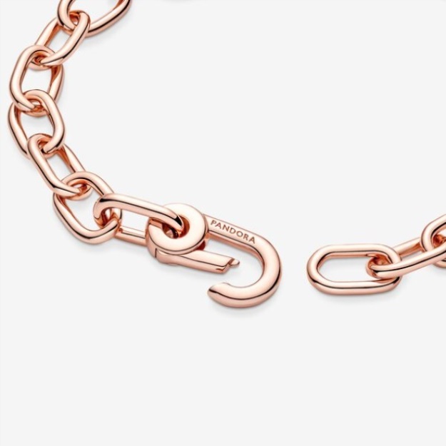 Pandora Me Link Chain Bracelet Rose Gold Plated