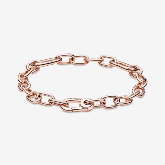 Pandora Me Link Chain Bracelet Rose Gold Plated