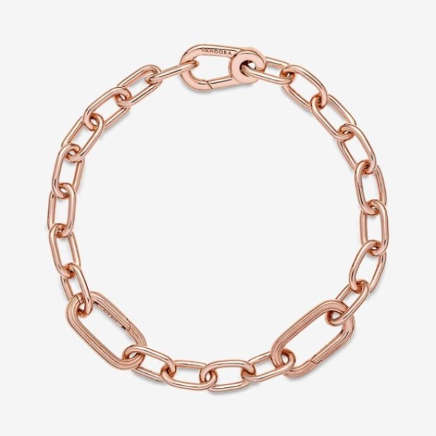 Pandora Me Link Chain Bracelet Rose Gold Plated