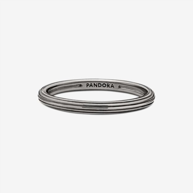 Pandora Me Ring Ruthenium Plated