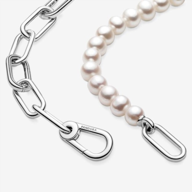 Pandora Me Treated Freshwater Cultured Pearl Necklace
