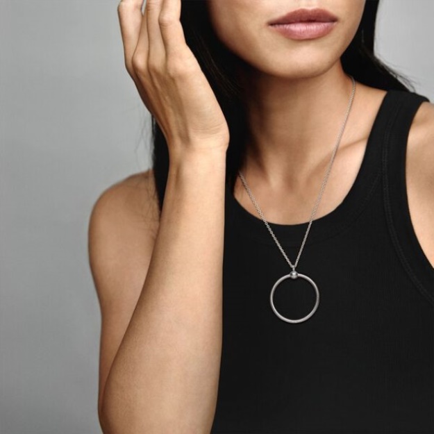 Pandora Moments Large O Pendant-Final Sale