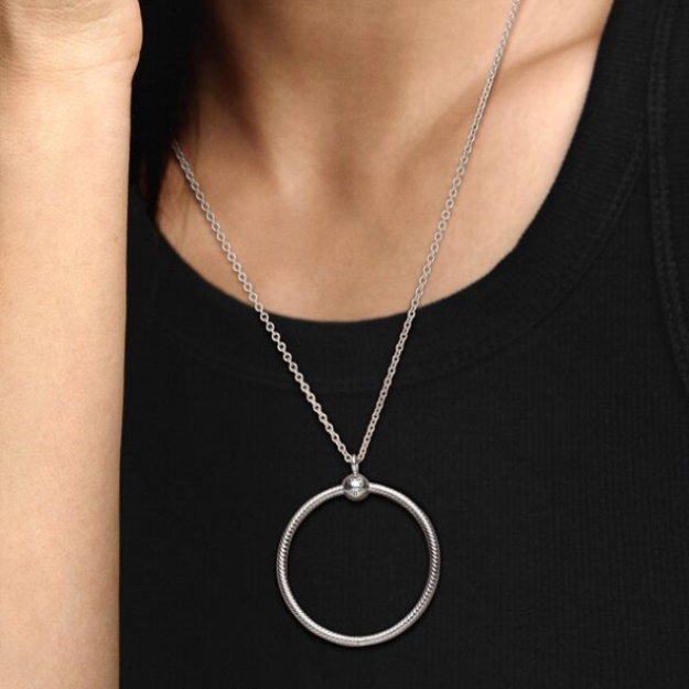 Pandora Moments Large O Pendant-Final Sale