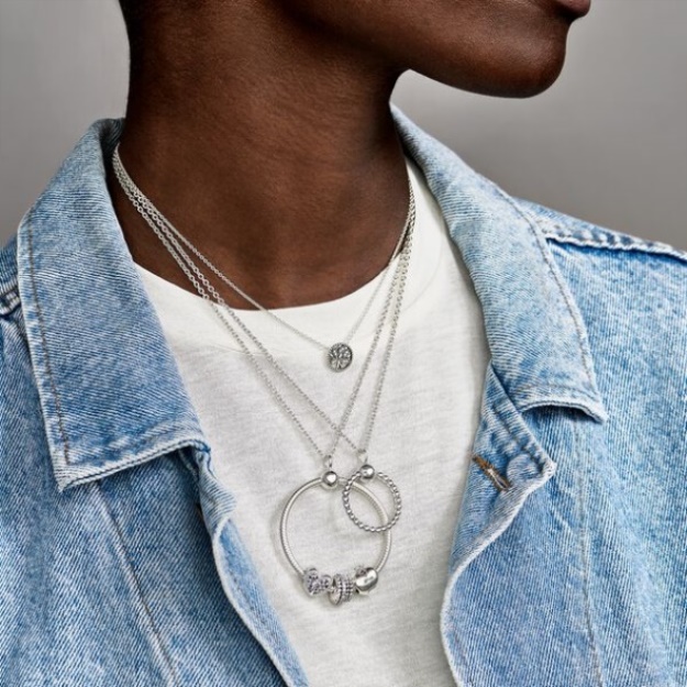 Pandora Moments Large O Pendant-Final Sale