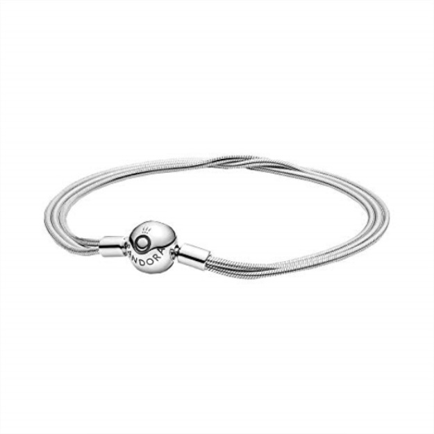 Pandora Moments Multi Snake Chain Bracelet