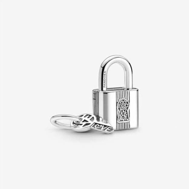 Pandora Moments Padlock Heart Bracelet Gift Set