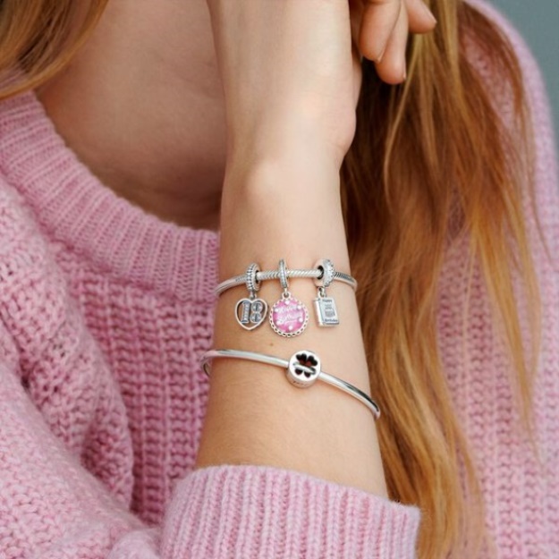 Pandora Moments Snake Chain Bracelet Sterling Silver