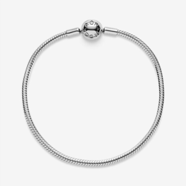 Pandora Moments Snake Chain Bracelet Sterling Silver