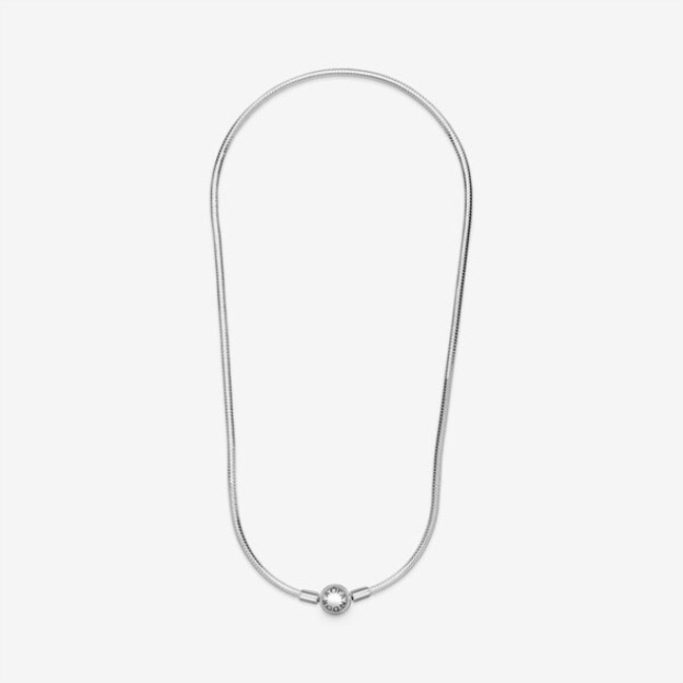 Pandora Moments Snake Chain Necklace Sterling Silver