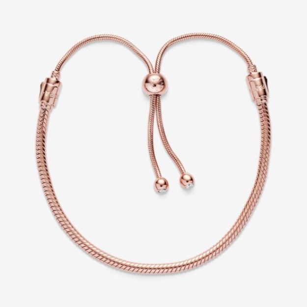 Pandora Moments Snake Chain Slider Bracelet