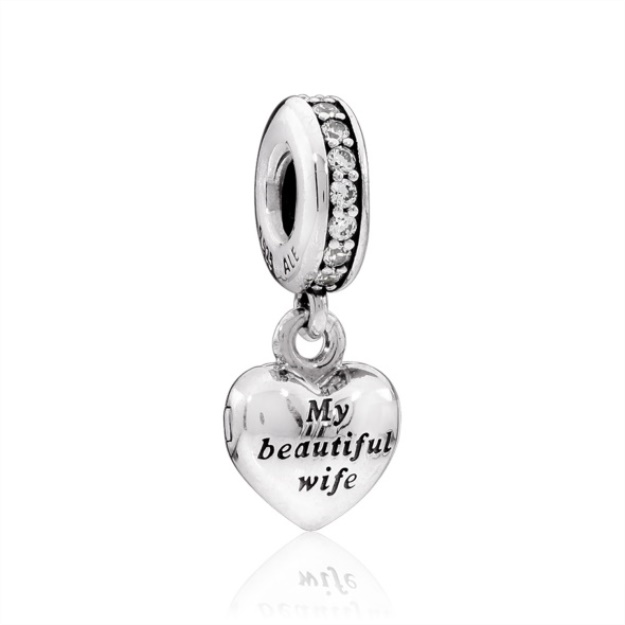 Pandora My Beautiful Wife Charm