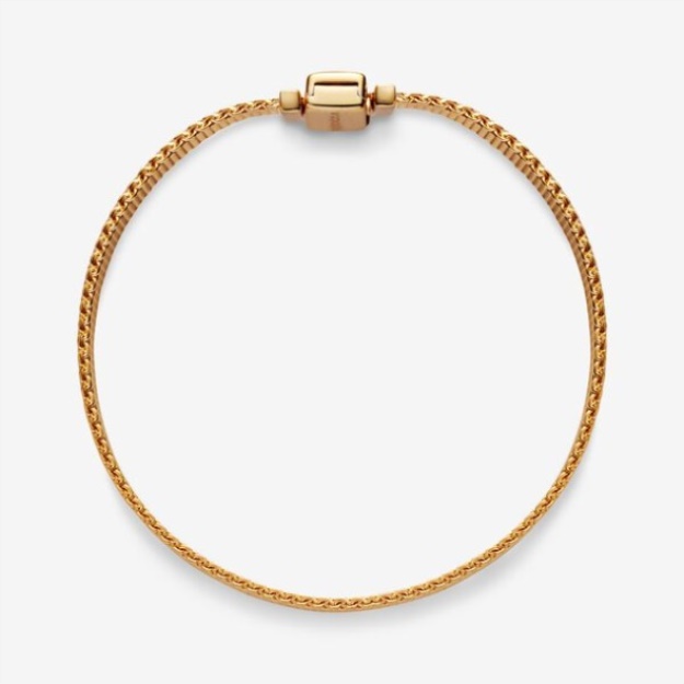 Pandora Reflexions Mesh Bracelet Gold Plated