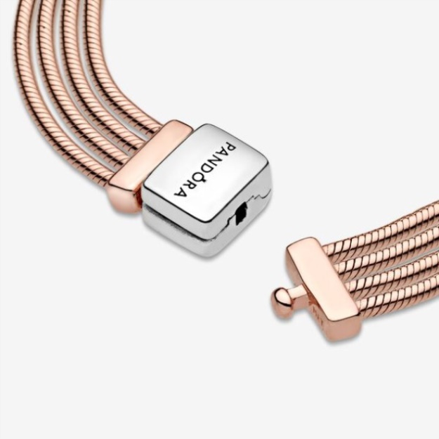 Pandora Reflexions Multi Snake Chain Bracelet Two-Tone