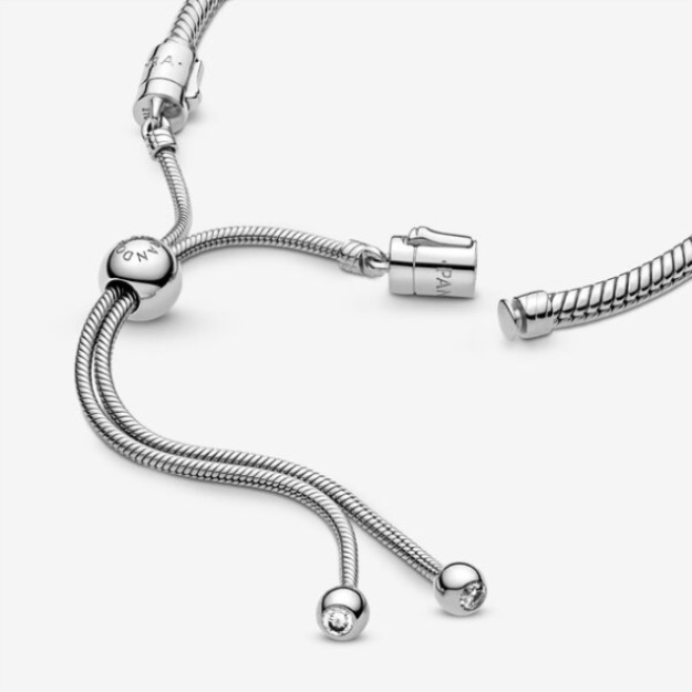 Pandora Sparkling Snowflake Sliding Bracelet Set