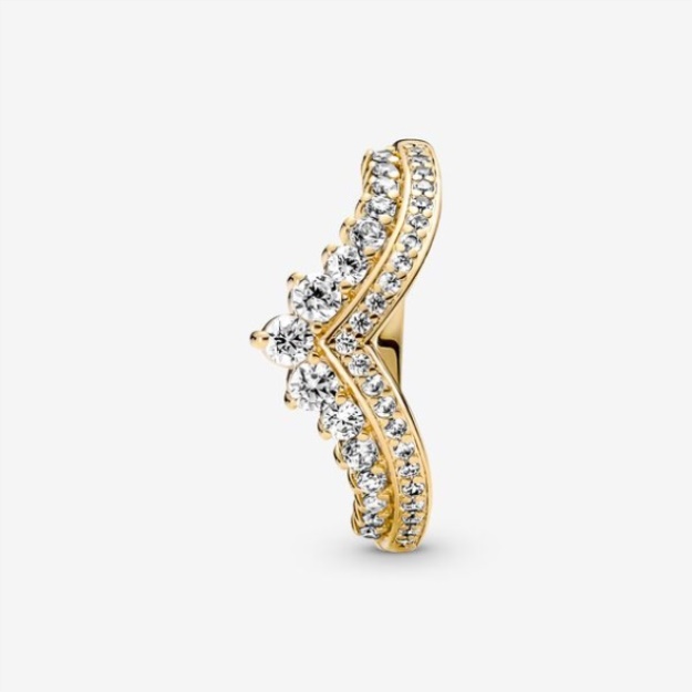 Pandora Timeless Wish Tiara Ring Gold Plated