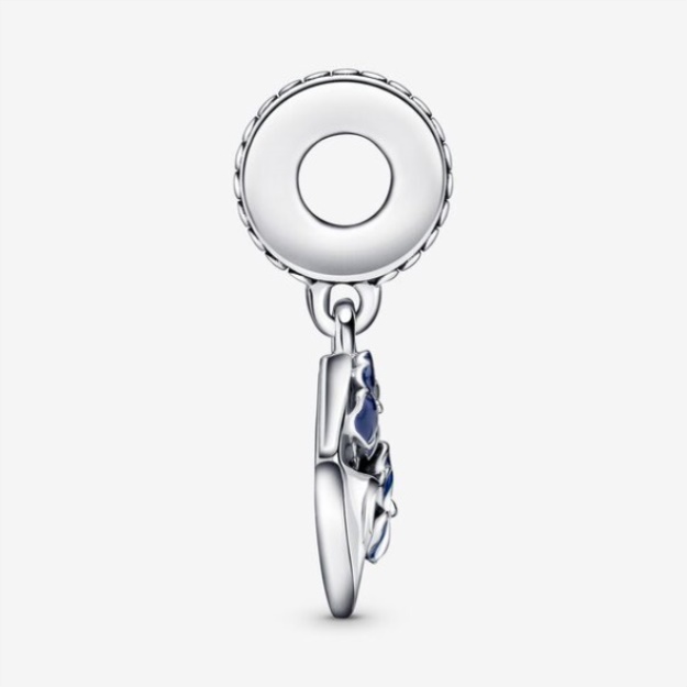Pansy Flower Envelope Dangle Charm Pandora