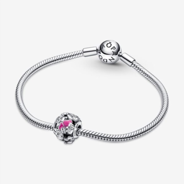 Pansy Flower Friends Charm Pandora