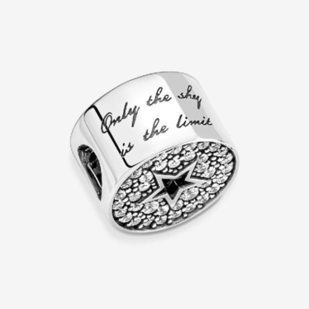 Pave  Star Congratulations Charms Pandora