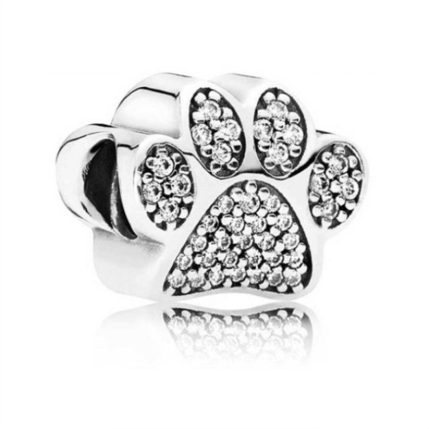 Pave Paw Charms Pandora