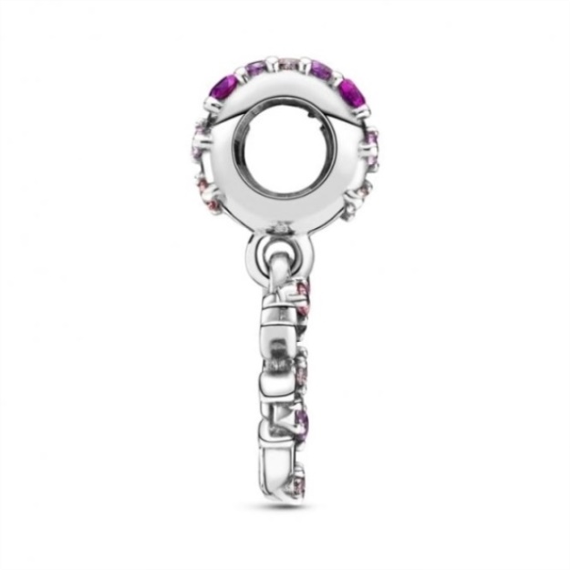 Pink Heart Family Tree Dangle Charms Pandora