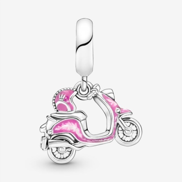 Pink Scooter Dangle Charm Pandora