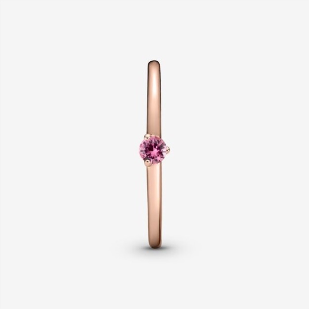 Pink Solitaire Ring Pandora