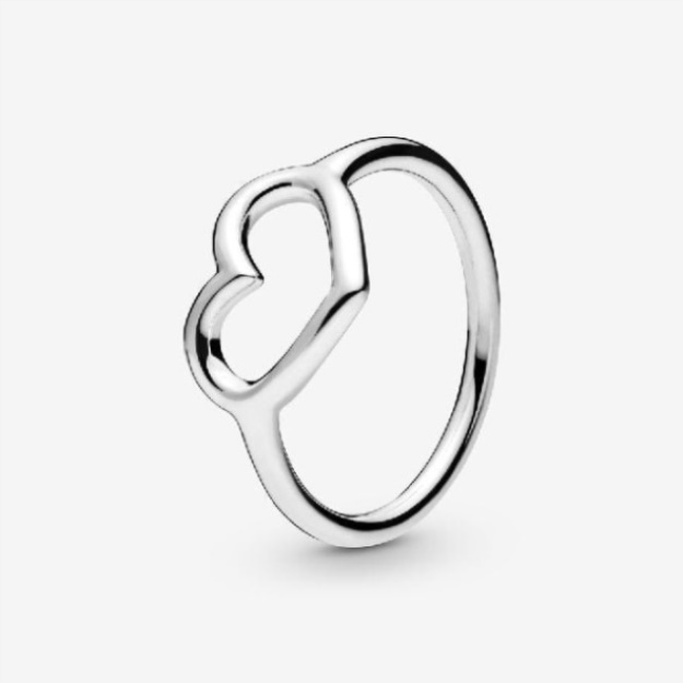 Polished Open Heart Ring Pandora
