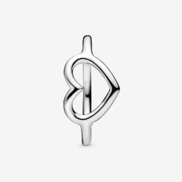 Polished Open Heart Ring Pandora
