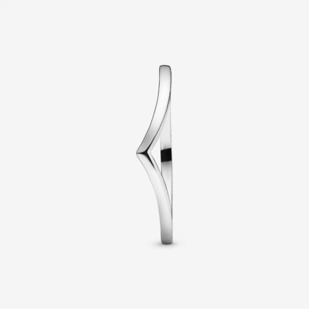 Polished Wishbone Ring Pandora Sterling Silver