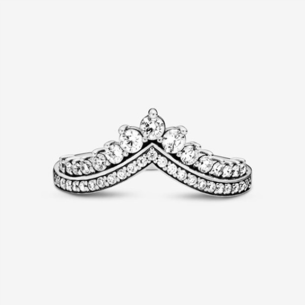 Princess Wishbone Ring Pandora Sterling Silver