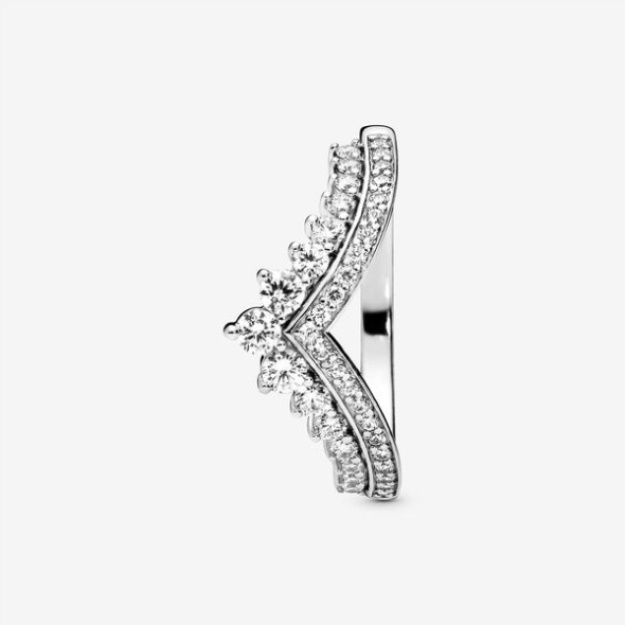 Princess Wishbone Ring Pandora Sterling Silver