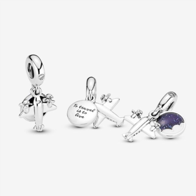Propeller Plane Dangle Charm Pandora