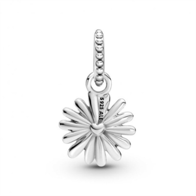 Purple Daisy Dangle Charms Pandora
