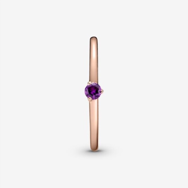 Purple Solitaire Ring Pandora