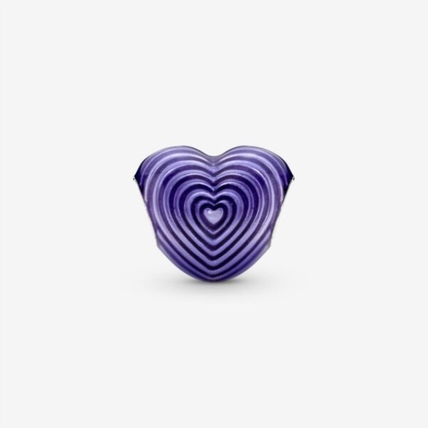 Radiating Love Mom Heart Charm Pandora