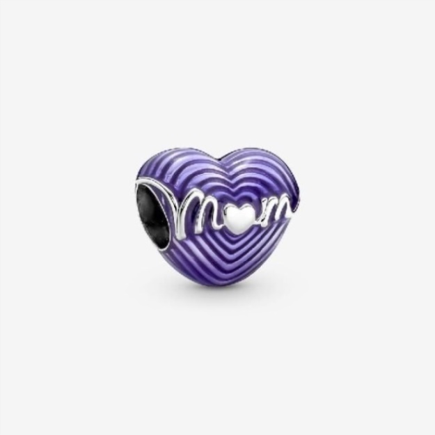 Radiating Love Mum Heart Charms Pandora