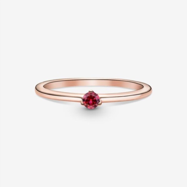 Red Solitaire Ring Pandora