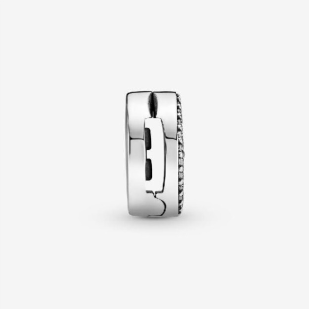 Reflexions Circle of Pave Clip Charms Pandora