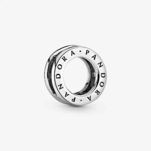 Reflexions Logo Circle Clip Charms Pandora