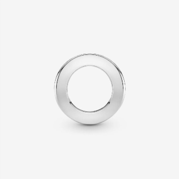 Reflexions Logo Circle Clip Charms Pandora