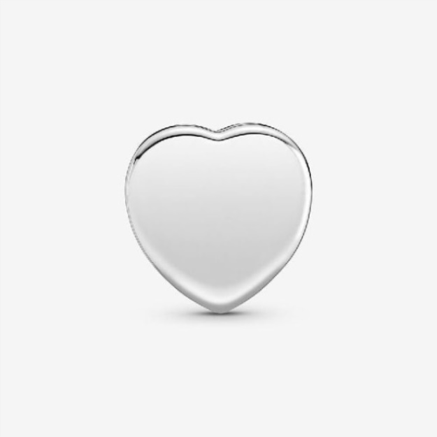 Reflexions Pave Heart Clip Charm Pandora