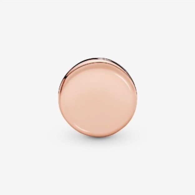 Reflexions Rose Round Pave Clip Charm Pandora