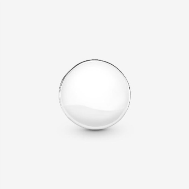 Reflexions Round Pave Clip Charm Pandora