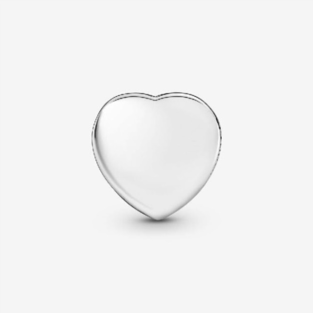 Reflexions Simple Heart Clip Charm Pandora