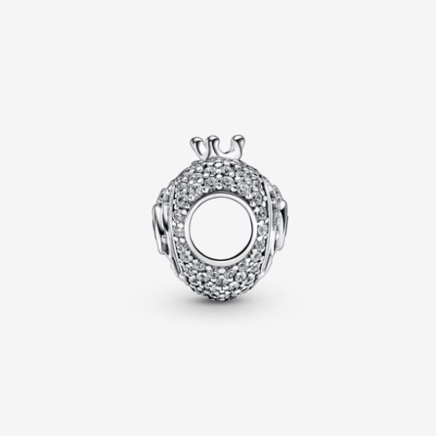 Regal Crown Heart Charm Pandora
