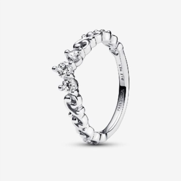 Regal Swirl Tiara Ring Pandora