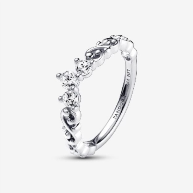 Regal Swirl Tiara Ring Pandora